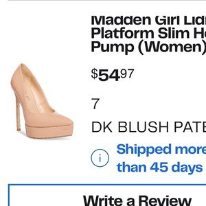 Brand new tan heels, still boxed